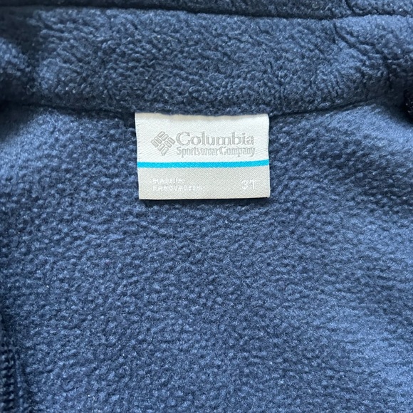 Navy Columbia Toddler Boys' Steens Mtn Fleece Vest (3T) - Picture 4 of 4